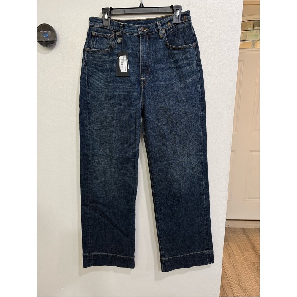 NWT R13 Pauline Jeans in Hoyt Blue Stretch Sz 30